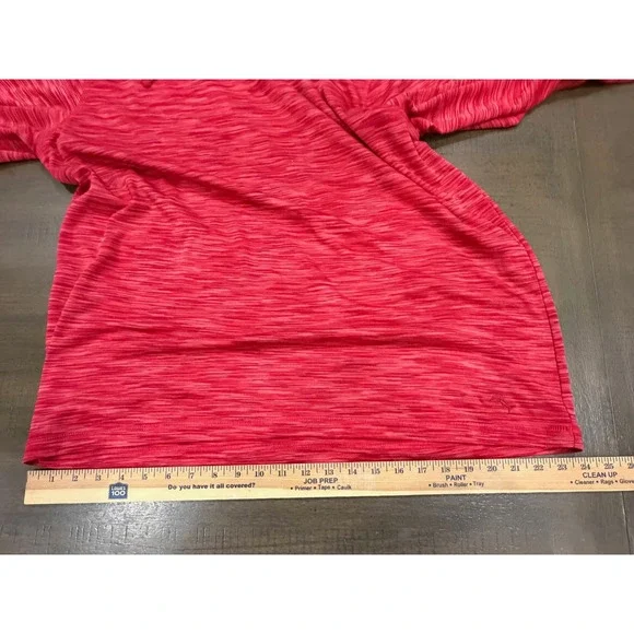 Tommy Bahama Men's XL Red Heathered Pullover Hoodie Long Sleeve Shirt - Picture 10 of 10